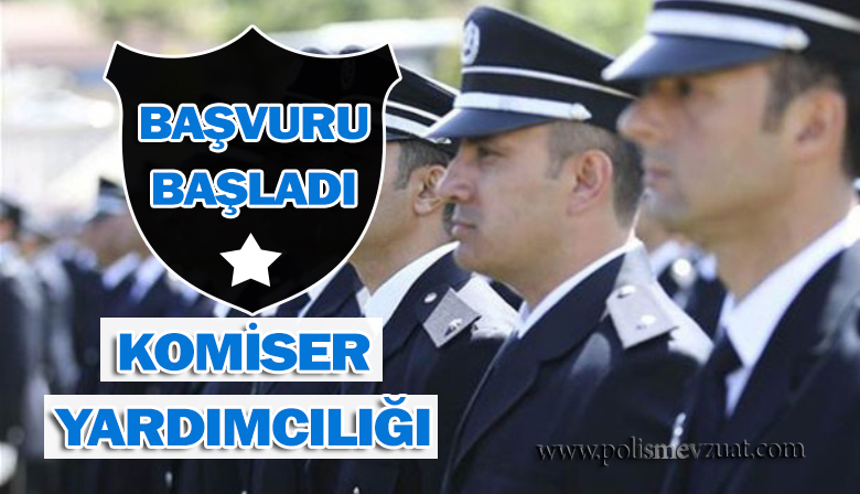 Meslek İçi Yükselme İçin Komiser Yardımcılığı Sınavı Başvuruları Başladı