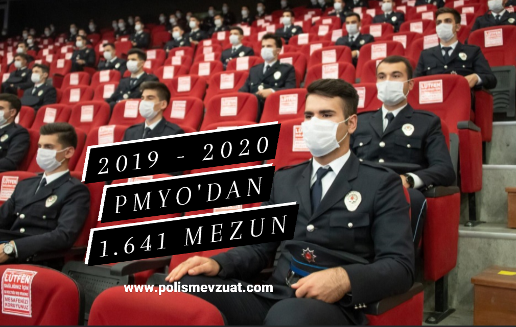 2019-2020 Pmyo Eğitim Yılında 1.641 Aday Polis Olarak Mezun Oldu