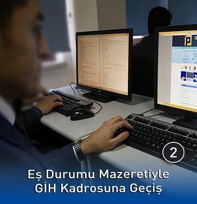 Eş durumundan gih memurluğuna geçmek
