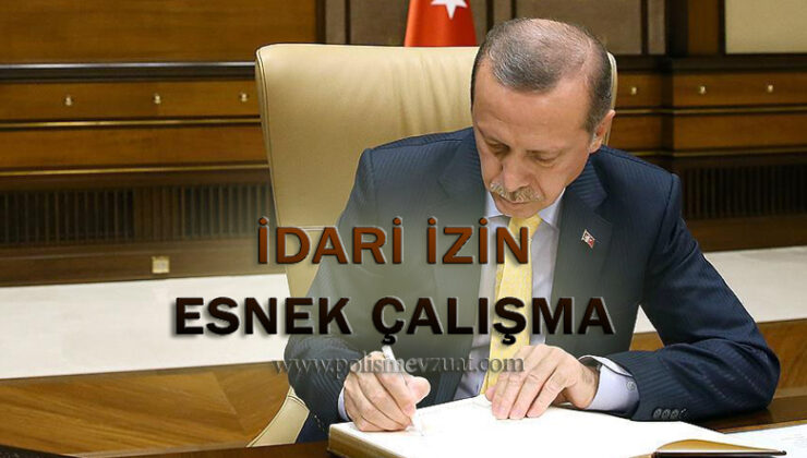 2021 Memur esnek çalışma ve idari izin cumhurbaşkanlığı genelgesi yayınlandı