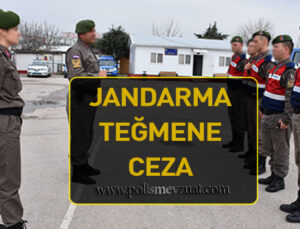 Tabur komutanlığında görev yapan jandarma teğmene verilen cezanın iptali