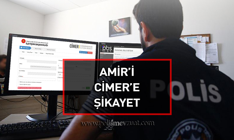 amir ve ustunu cimere sikayet etmek