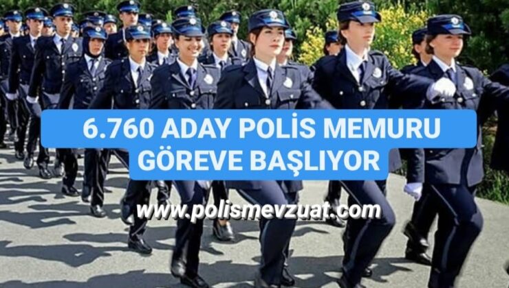 26. dönem pomem eğitim sonu sınavı sonuçları açıklandı. 6.760 aday polis memuru mesleğe başlıyor.