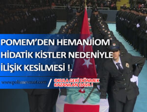 Karaciğerde hemanjiom hidatik kistler olduğu için pomem’den ilişiği kesilen adayın kazanılan davası