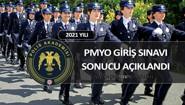 2021 yılı pmyo giriş sınavı sonuçları açıklandı.