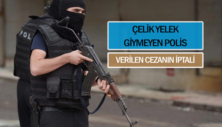 Çelik yelek giymeyen polise Mevzuat veya talimata aykırı olarak eksik kuşam ve teçhizatla göreve çıkmaktan verilen ceza