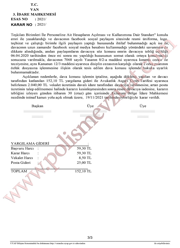 resmi uniforma logo techizat calistigi birimi sosyal medyada paylasmak 3