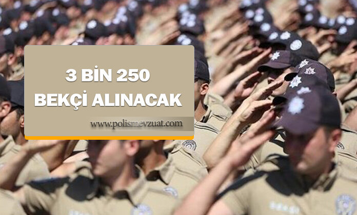 3.250 çarşı ve mahalle bekçisi alımı yapılacak