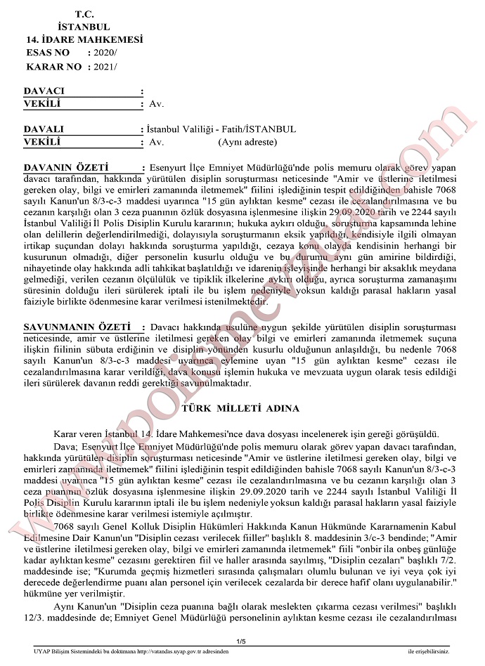 amir ve ustlerine bilgileri zamaninda iletmemek 1