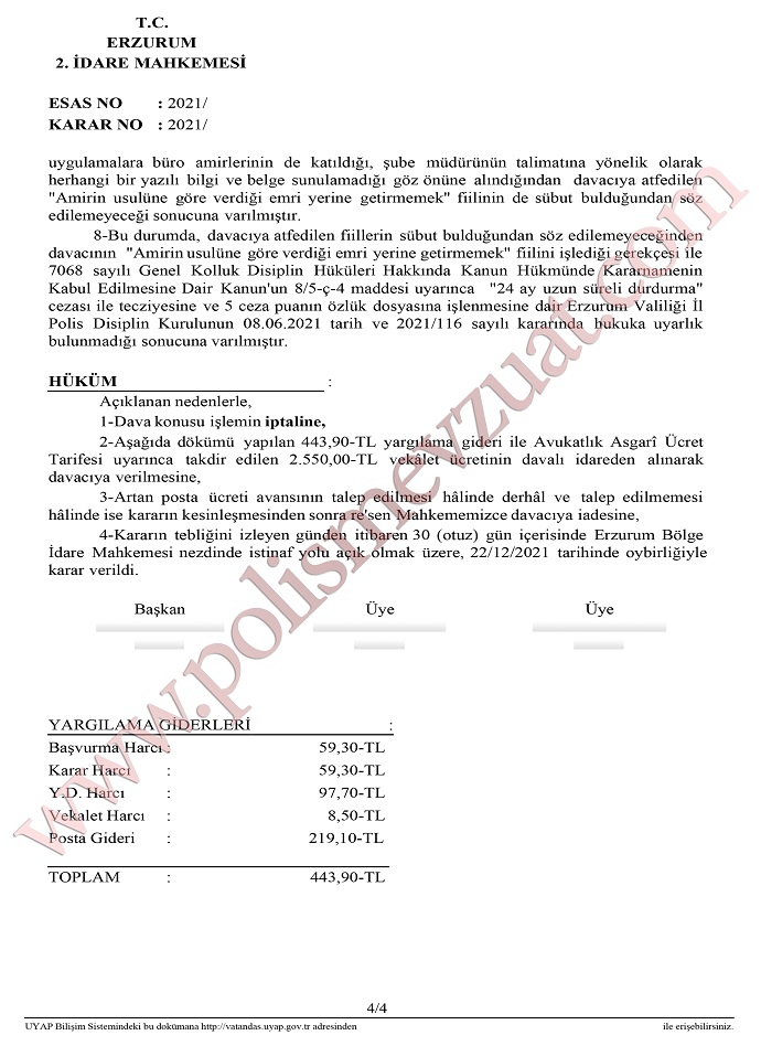 kisilere karsi onur kirici soz soylemek amirin emrini yerine getirmemek 4