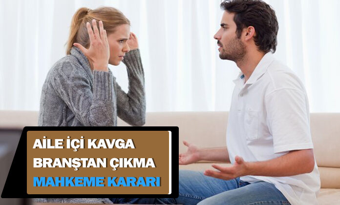 Eşiyle kavga eden polisin aile içi kavga nedeniyle branştan çıkarılması