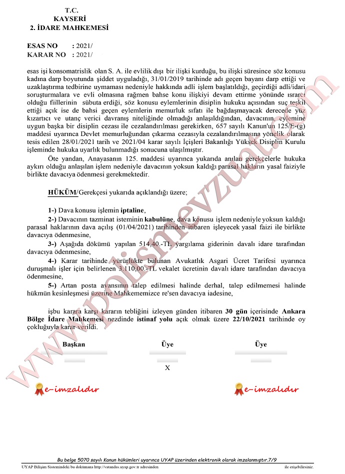 devlet memurlugundan cikarma yuz kizartici suc 7