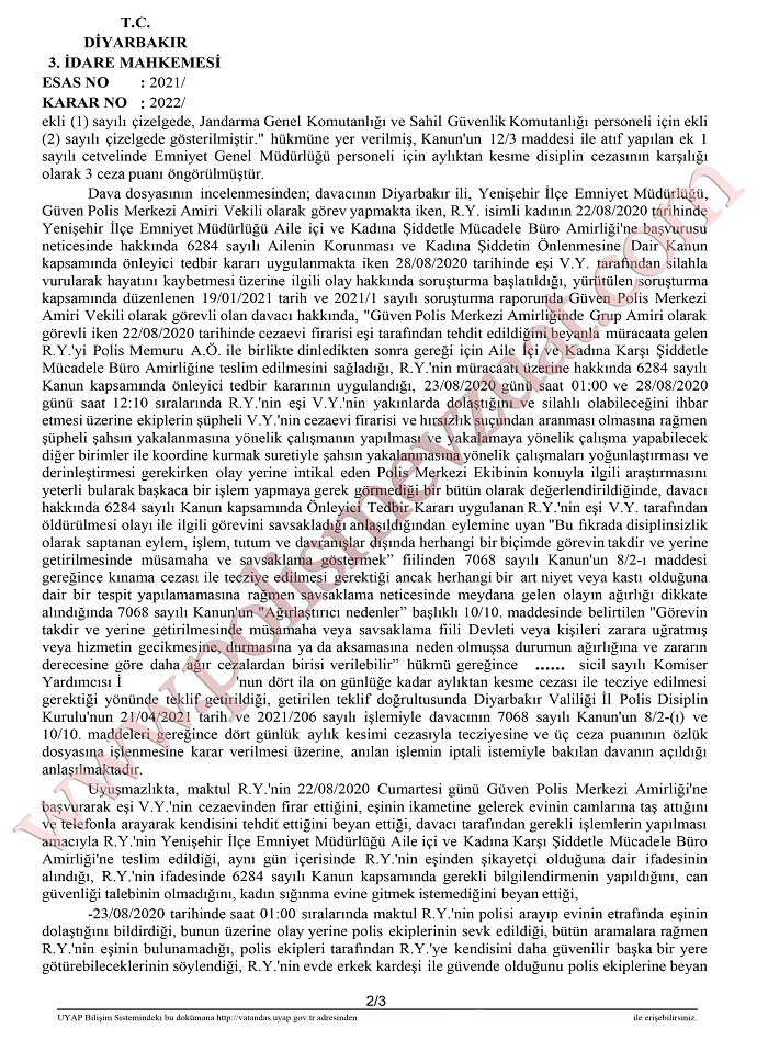gorevin takdir ve yerine getirilmesinde musamaha ve savsaklama gostermek 2