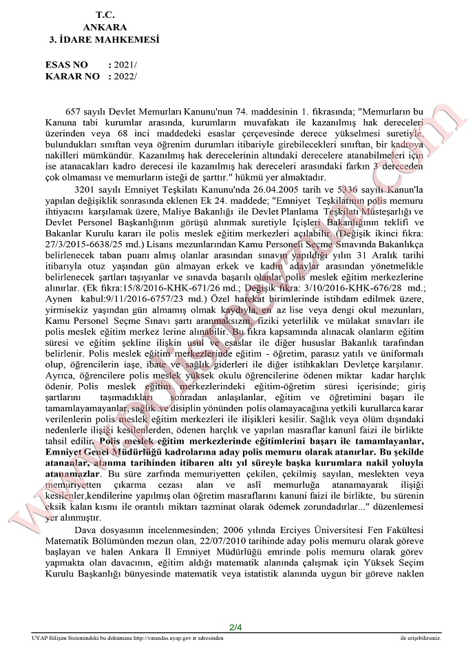 polisin kurumlar arasi gecisle yskya gecisi 2