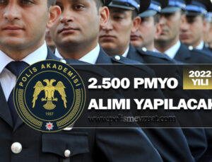 2022 – 2023 eğitim öğretim yılı için toplam 2.500 pmyo öğrenci alımı yapılacak.
