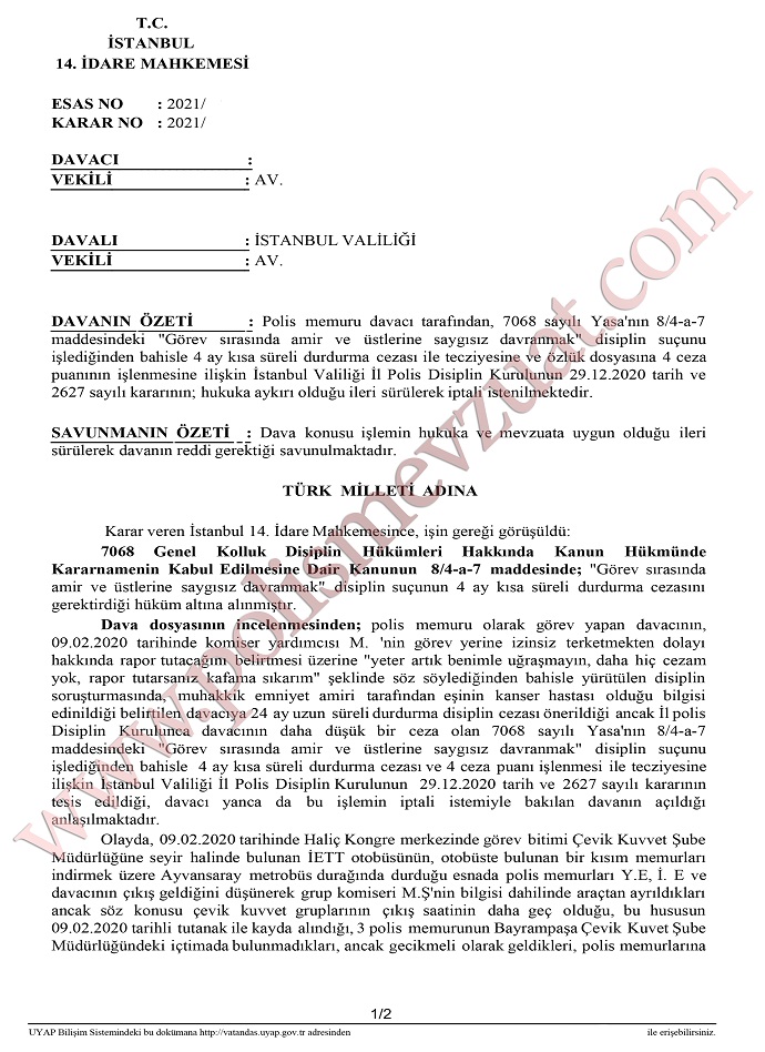 amir ve ustlerine karsi saygisiz davranmak 1