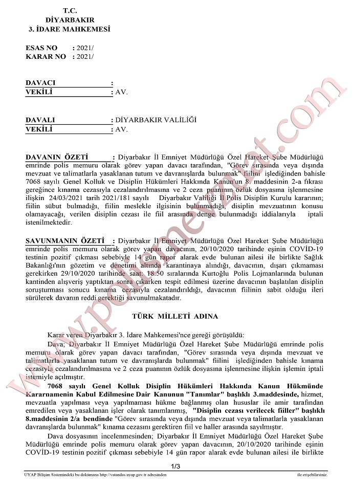 covid karantinadan cikan memura ceza iptali 1