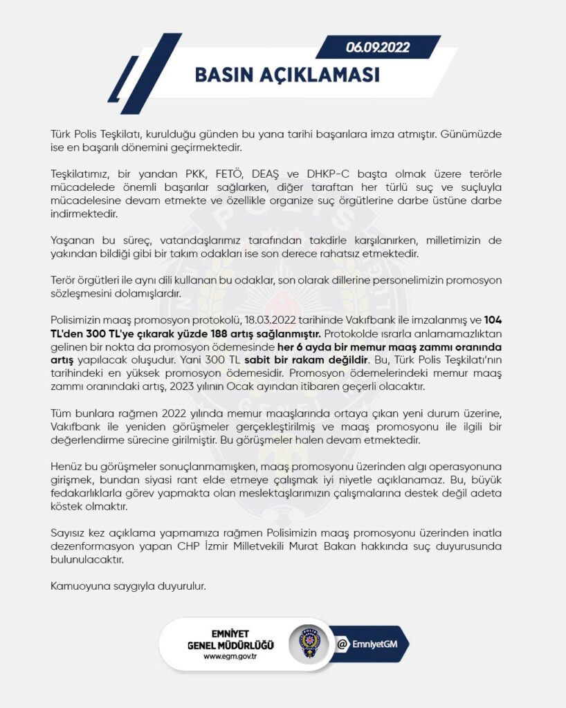 egm promosyon anlaşması açıklaması