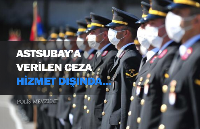 Görev dışında kavga ve mala zarar verme olayına karıştığı için Jandarma Astsubay ÜstÇavuş’a verilen cezanın Bölge İdare Mahkemesi’nde iptalidir.