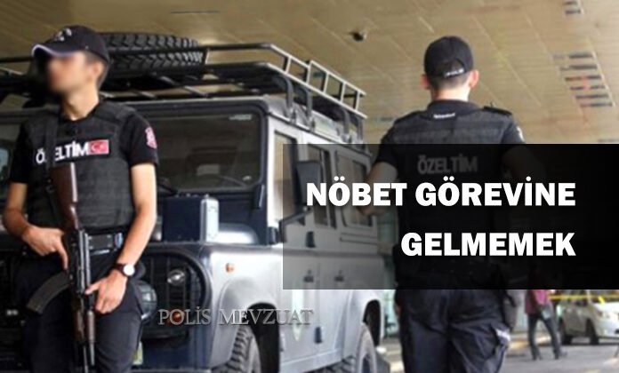 Nöbet görevine gelmemek veya belirlenen kurallara aykırı hareket etmekten Çevik Kuvvet polisine verilen cezanın iptalidir.