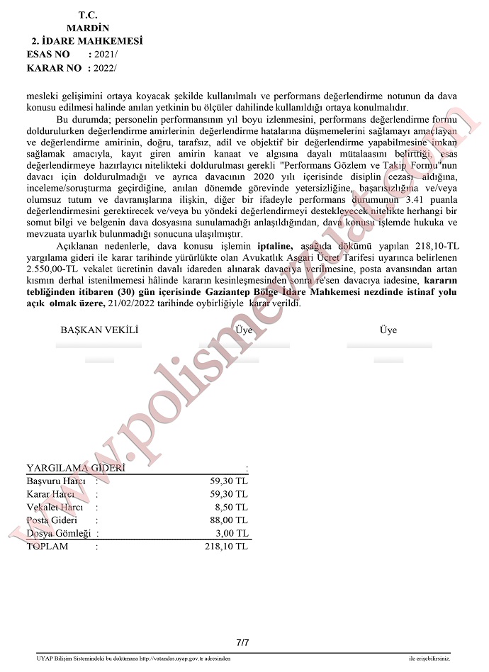 düşük performans