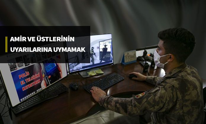 Amir ve üstlerinin, görev ve mesleki konulara veya tutum ve davranışlarına ilişkin uyarılarına uymamak’tan polise verilen cezanın iptali