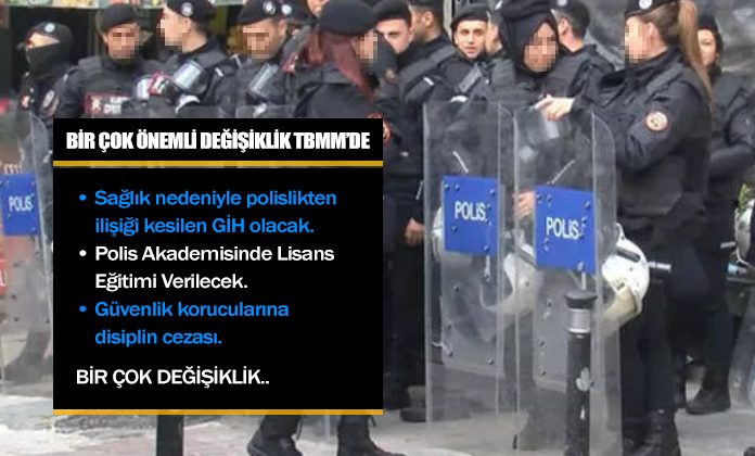 Polislerle ilgili yasa teklifi tbmm’ye sunuldu. Polis Akademisi bünyesinde İç Güvenlik Fakültesi kurulacak.