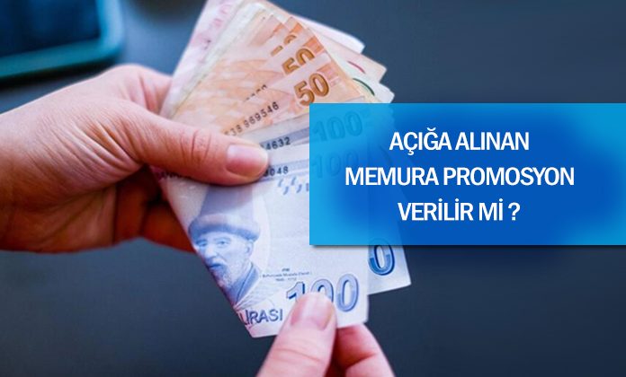 Görevden uzaklaştırılan memura da promosyon parası verilir mi?