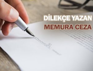 Dilekçesinde kendisine yapılan haksızlıkları belirttiği için amiri eleştirmekten polise verilen ceza.