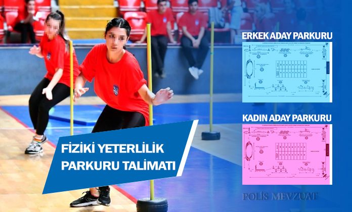 Pomem fiziki yeterlilik parkuru talimatı açıklandı