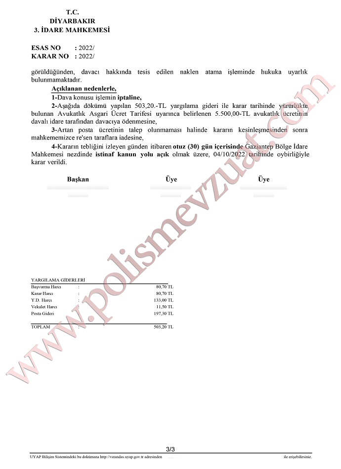 genel atama eş durumu ataması