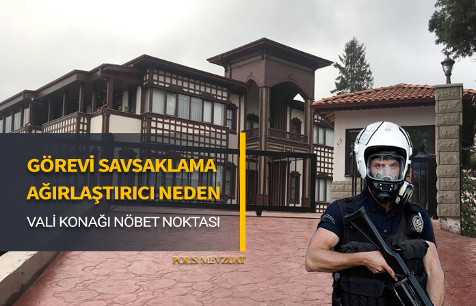 Koruduğu yerin arka tarafında kablo çalınan polise görevi savsaklama nedeniyle ağırlaştırıcı nedenden verilen cezanın iptali.