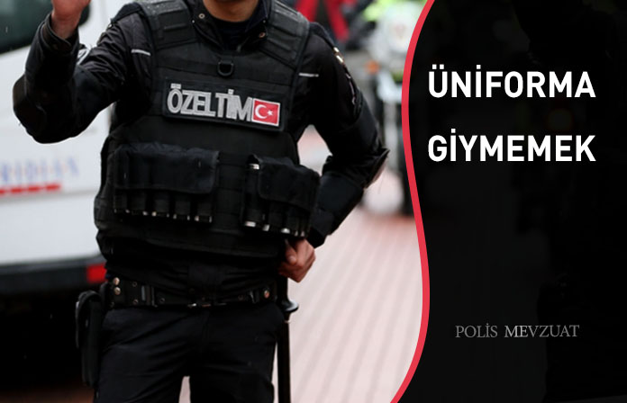 İzin verilen haller dışında üniforma giymemek’ten polis memuruna verilen disiplin cezanın iptali.