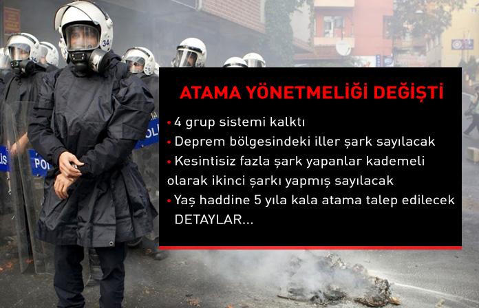 Emniyet Genel Müdürlüğü atama ve yer değiştirme yönetmeliği değişti. Son dakika.