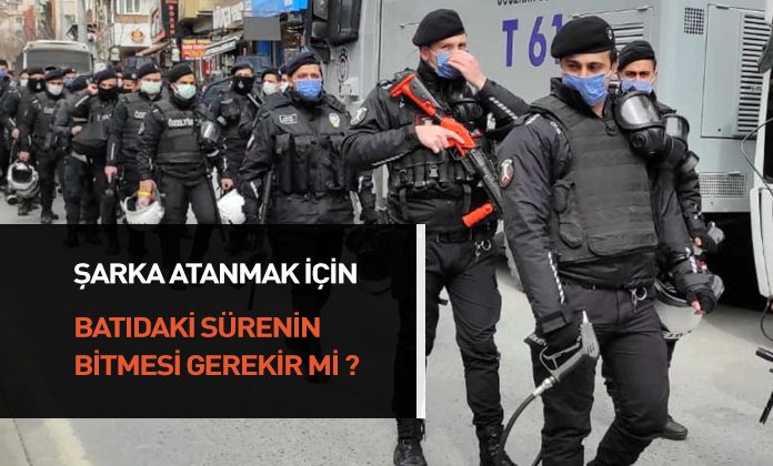 İlk kez şarka atanacak polis batıdaki zorunlu hizmet süresini tamamlamak zorunda mı?