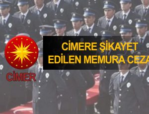 Cimere  şikayet sonucu borçlanıp ödememekten komisere verilen cezanın iptali.