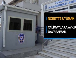 Nöbet görevine gelmemek veya nöbet ya da nokta görevinde mevzuatla veya talimatlarla belirlenen kurallara aykırı hareket etmekten ceza