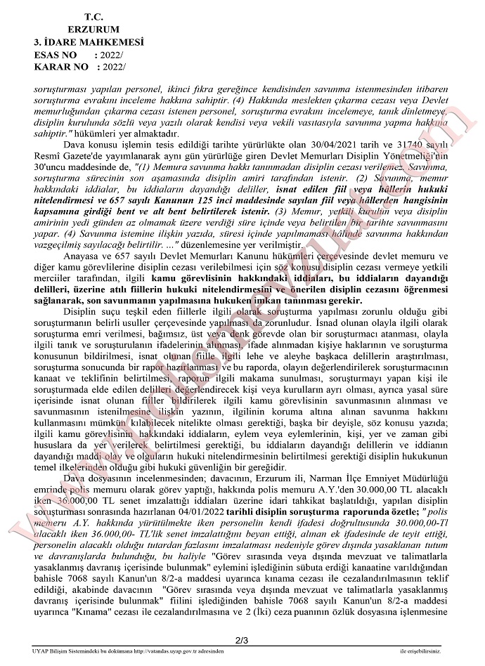 memurun borçlanması
