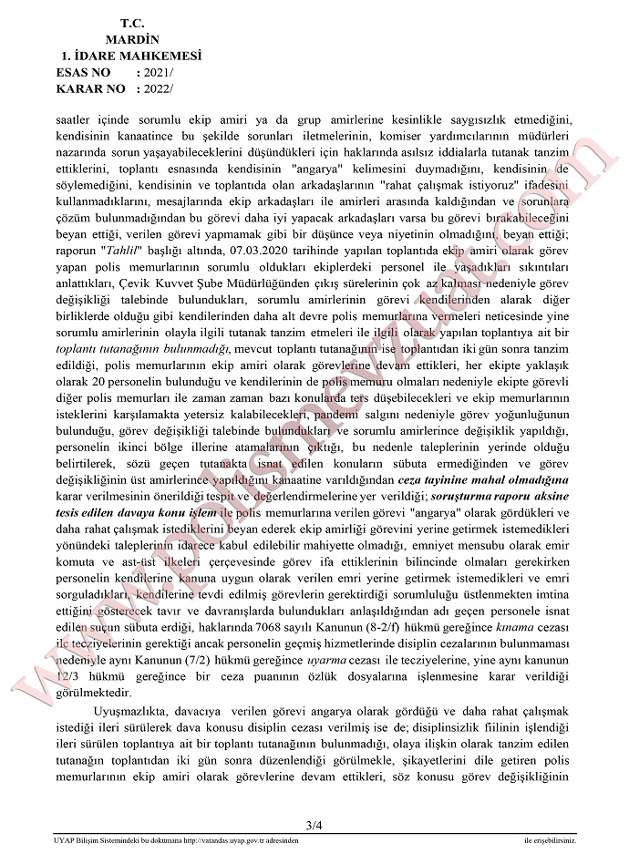 görev ve sorumluluktan imtina etmek