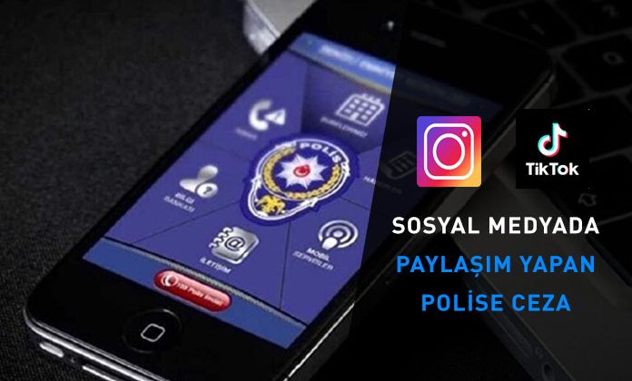 Sosyal medyada paylaşım yapan polise talimatlarla yasaklanan davranışlarda bulunduğu gerekçesiyle verilen cezanın iptali.