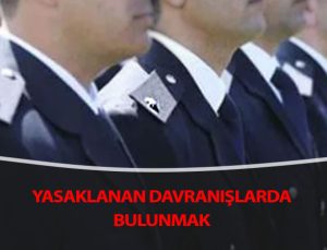 Mevzuat veya talimatlarla yasaklanan davranışlarda bulunmaktan verilen cezanın iptali.