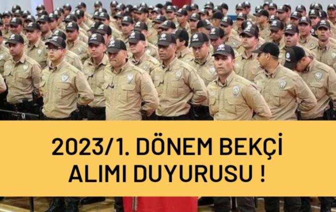 Çarşı ve Mahalle Bekçiliği Giriş Sınavına Katılacak Adayların Müracaat Kabul, Ön Sağlık Kontrolü ve Fiziki Yeterlilik Sınavı Merkezleri ile Sınav Tarihleri Açıklandı.