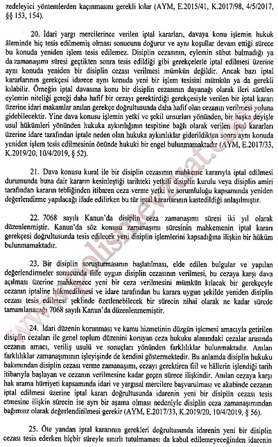 7068 sayılı kanun madde 29 4. fıkra ceza zaman aşımı süresi