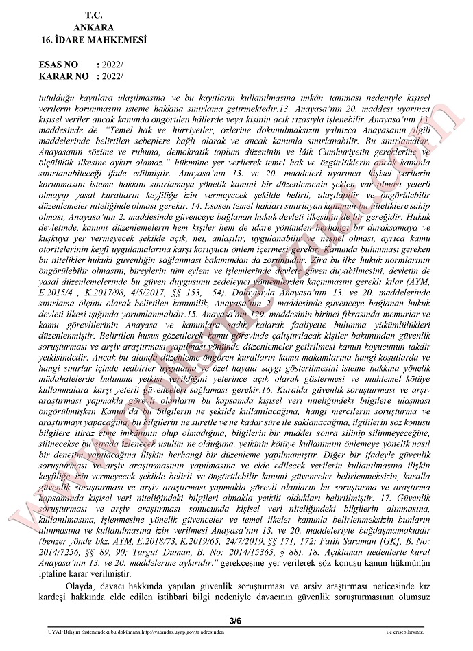 uzman erbaş güvenlik soruşturması ve arşiv araştırması