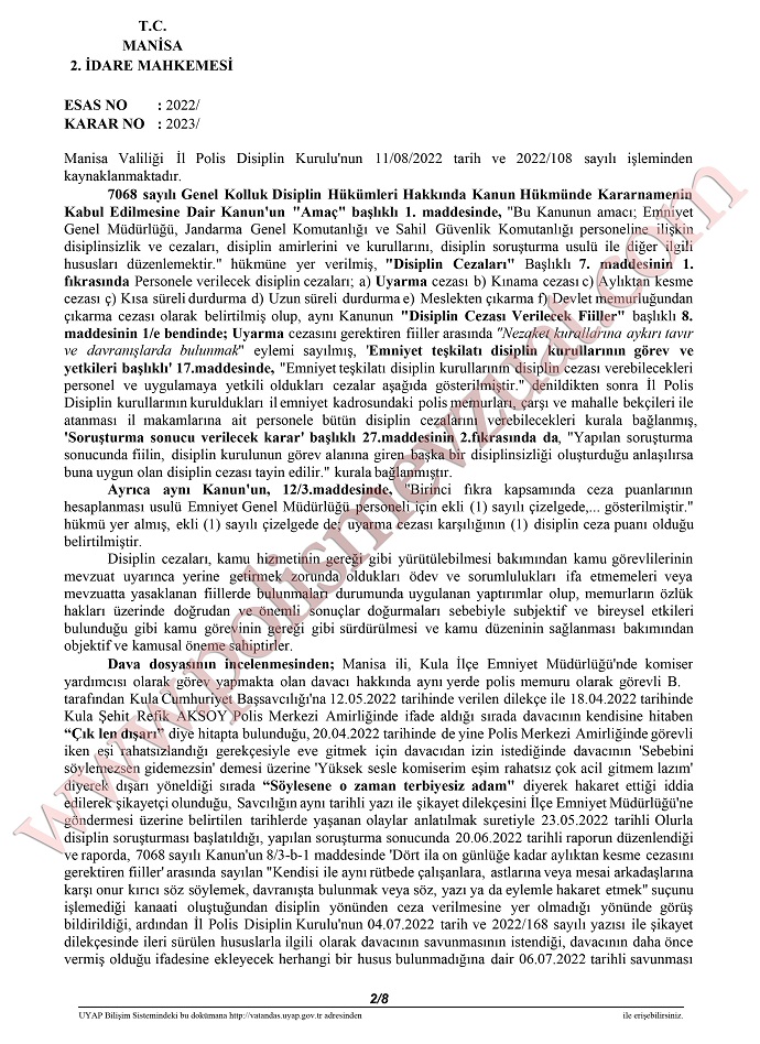 nezaket kurallarına aykırı tavır ve davranışlarda bulunmak