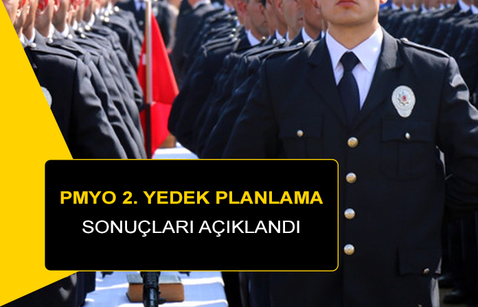 2023 Yılı PMYO Giriş Sınavı 2. yedek aday planlama sonuçları açıklanmıştır.