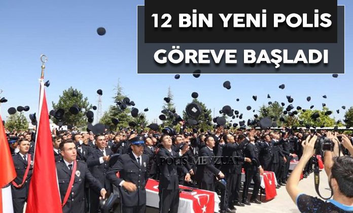 Yeni polisler göreve başlıyorlar. 29. Dönem Pomem Mezuniyet töreni yapıldı.