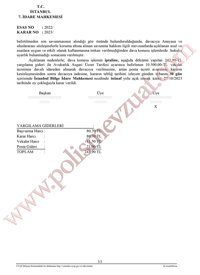 görevde tavla oynayan polis memuru görev veya hizmetle ilgisi olmayan işlerle uğraşmak