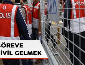 Resmi göreve sivil gelen polise verilen disiplin cezasının iptalidir.
