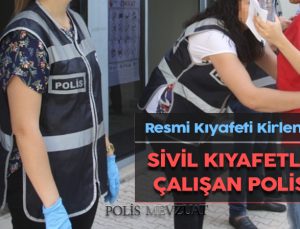 İzin verilen haller dışında üniforma giymemek’ten polise ceza. Kıyafeti kirlenen polise sivil kıyafet giydiği için ceza.